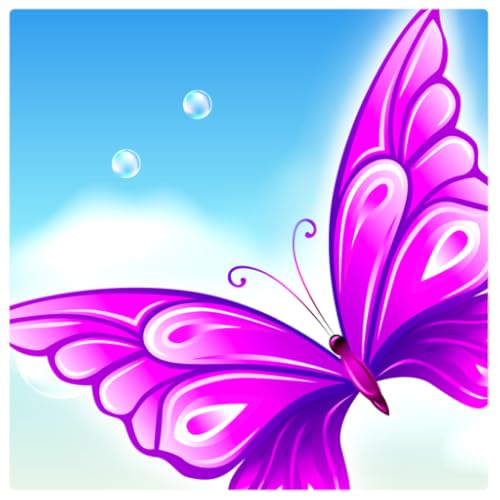 Libro de colorear de mariposa