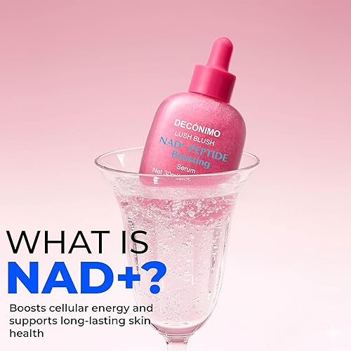 Miniatura 6 de NAD+ - Suero de batido potenciador de péptidos, antienvejecimiento con 5 ceramidas y colágeno vegano, suero antioxidante hidratante para firmeza,