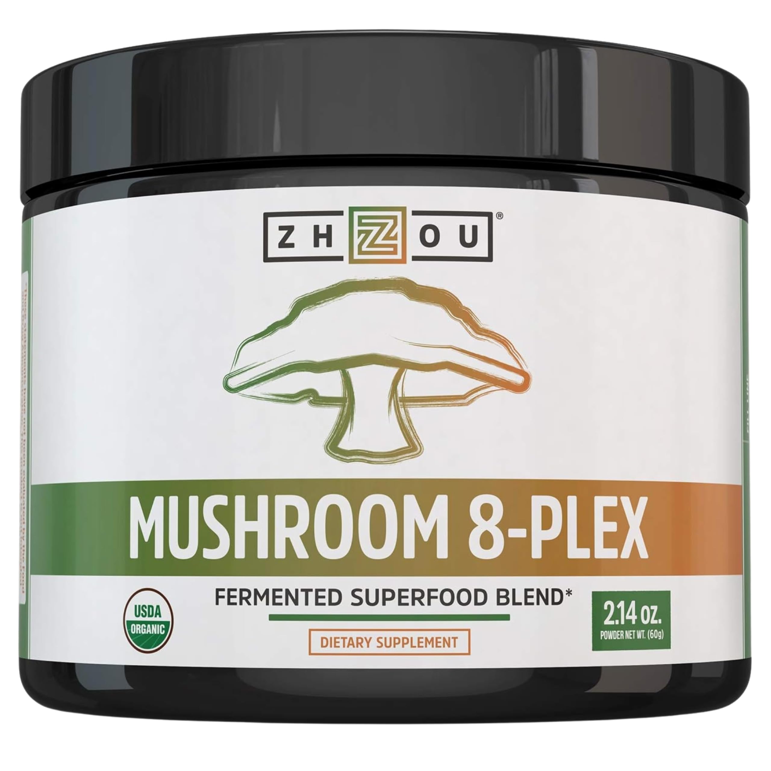 Amazon.com: ZHOU Mushroom 8-Plex - Mushroom Supplement, Powder