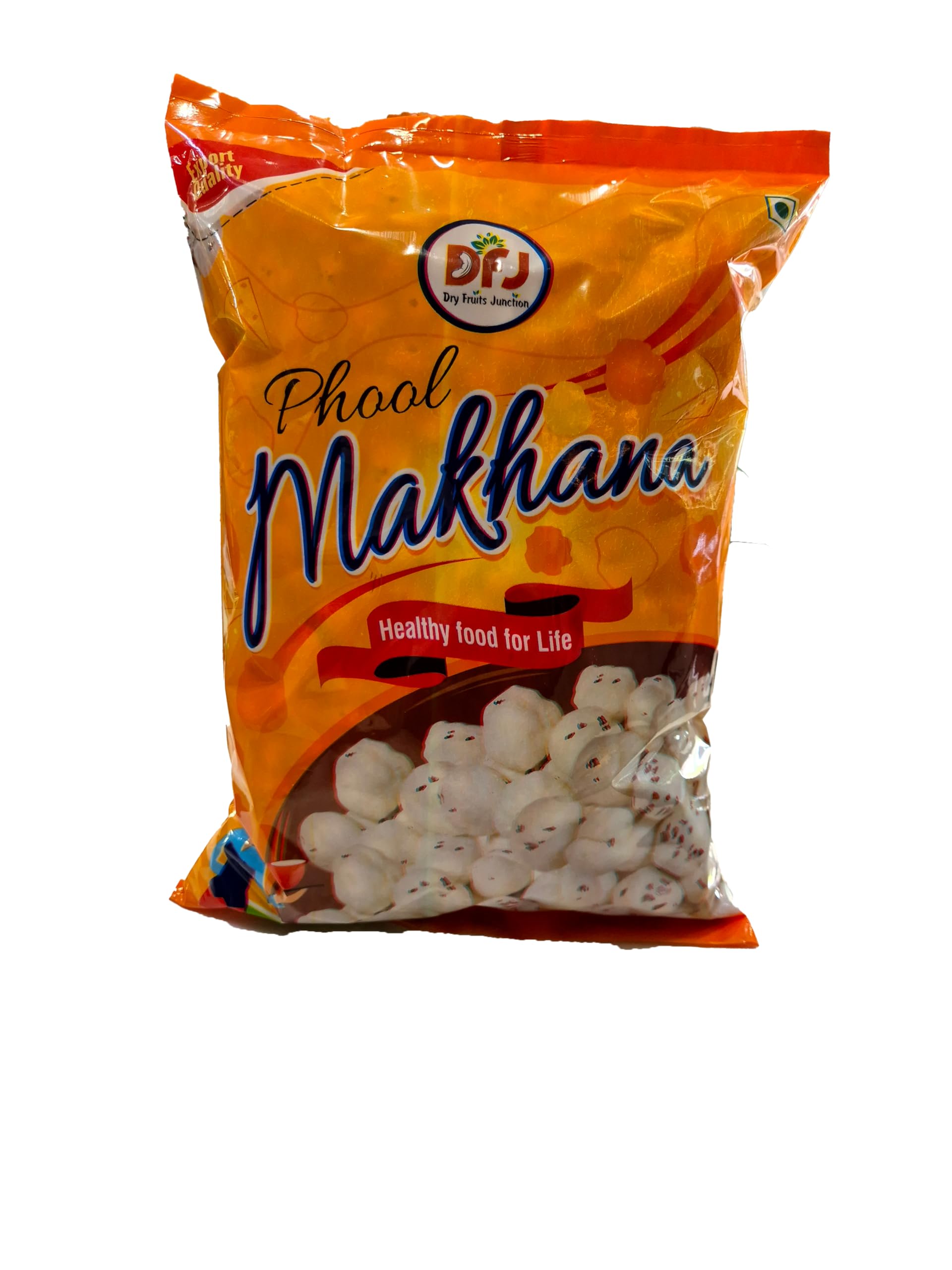 DFJ Healthy Phool Makhana Foxnut Lotus Seeds (Makhana 250GM)