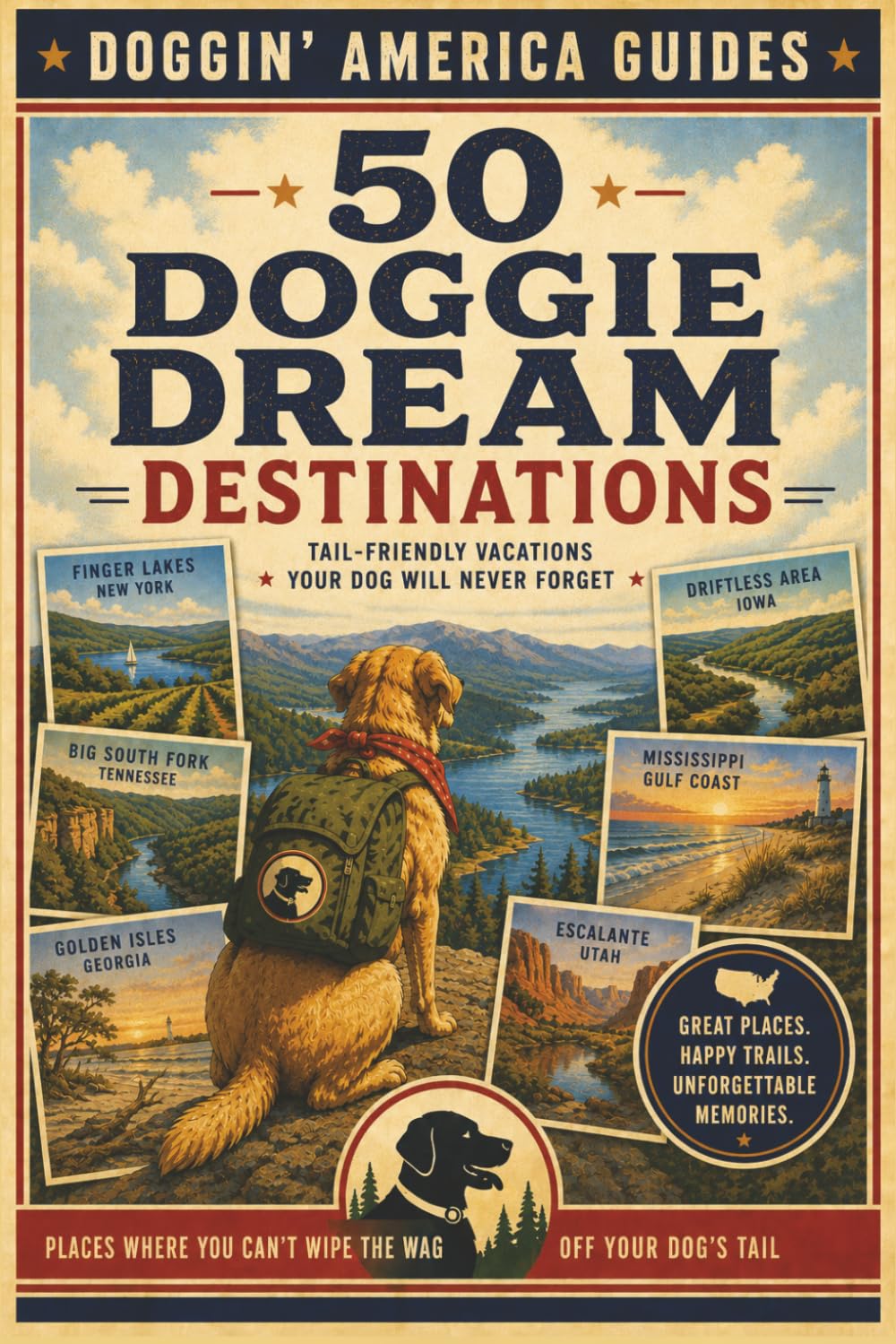 50 Doggie Dream Destinations (Doggin' America Guides)