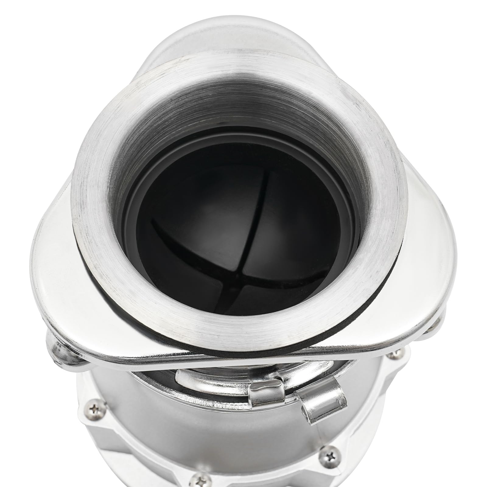 Trituratore per Lavello da Cucina 560W Trituradora de Basura de Cocina de Acero Inoxidable 1.15L 3600rpm Apertura 90mm Procesa Cáscaras de Fruta y Huesos Pequeños para Hogar