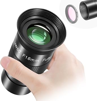 Astromania Telescope Eyepiece 1.25 Inch, 80 Ultra Wide Angle Eyepiece 16mm