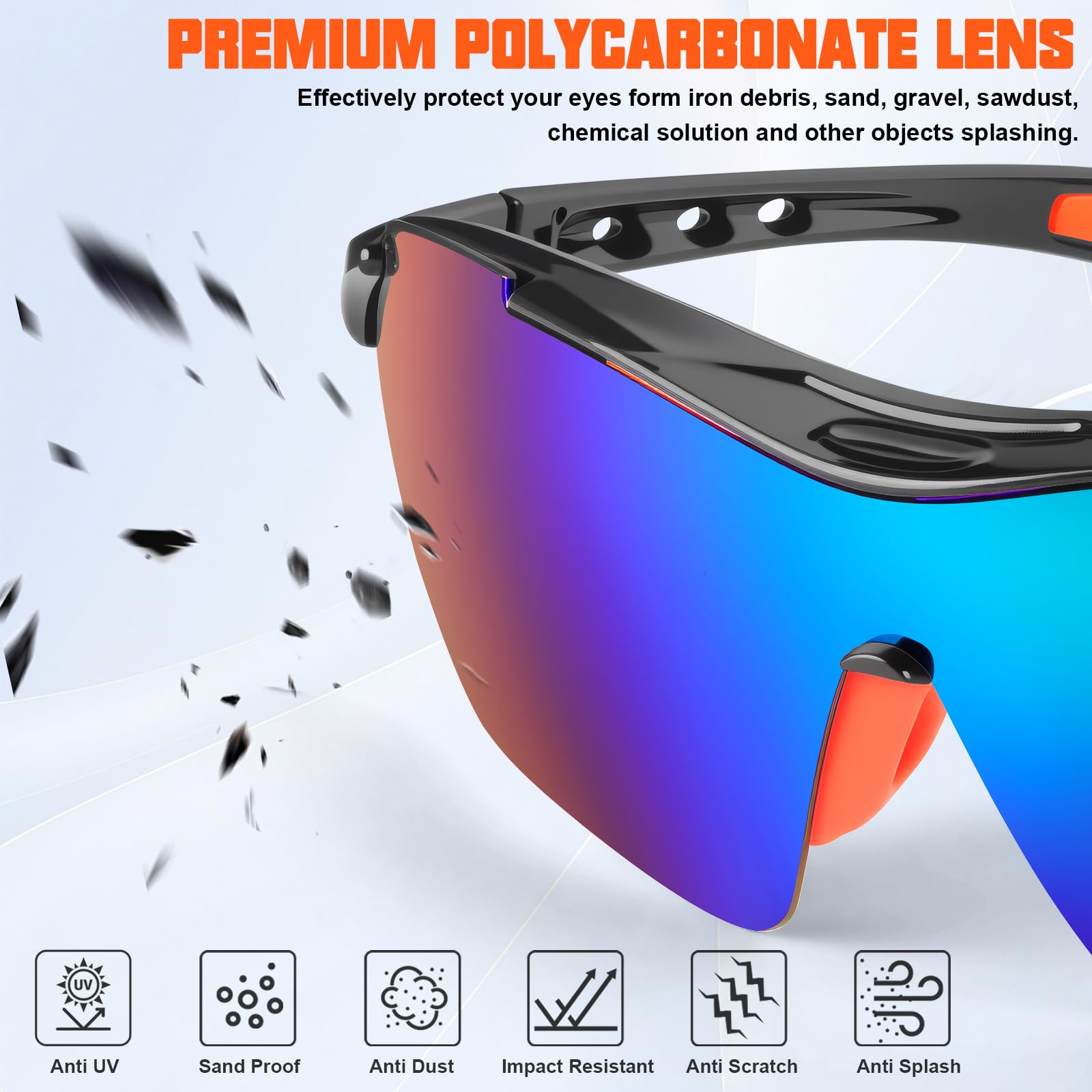 OXG Safety Glasses - Bulk Pack -3