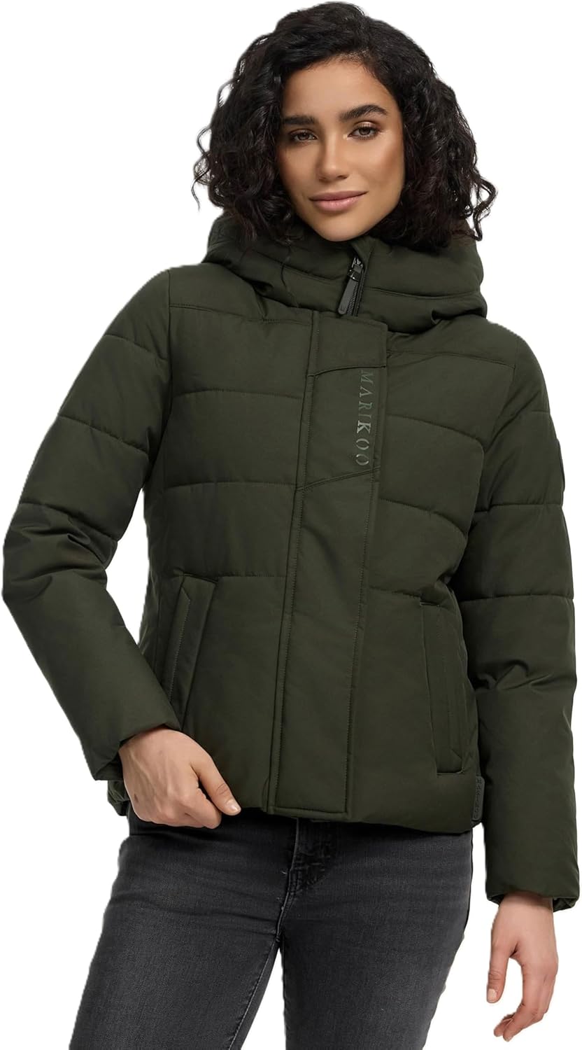 Giacca Invernale Donna Marikoo - Trapuntata Leggera Con Cappuccio E Tasche (Taglie XS-3XL) - Foto 11