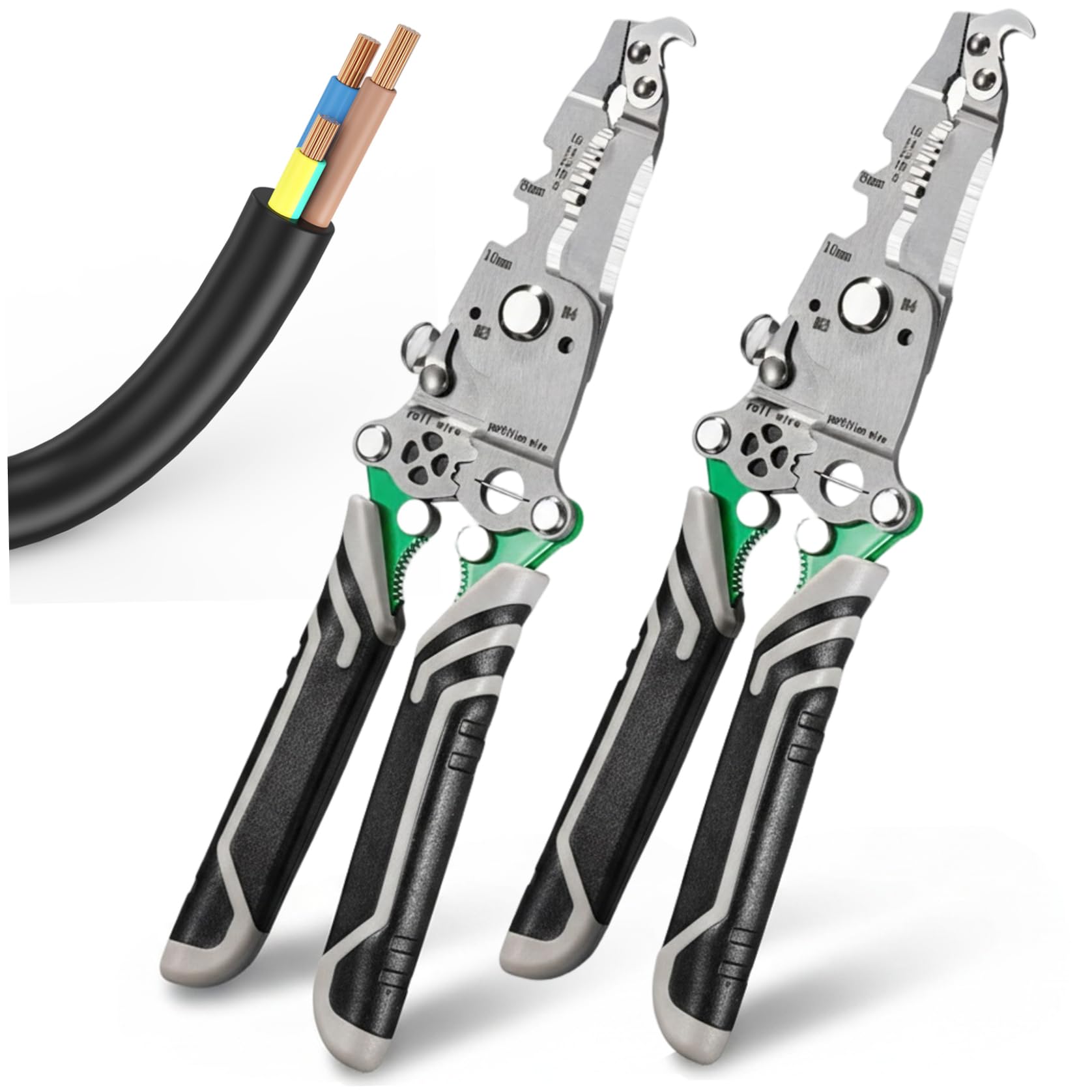 Outils d'électricien en acier pour rénover l'électricité