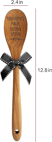Miniatura 6 de Grandma's Gift - Cuchara mágica para hornear para la abuela, adecuada para sopa, ensalada, mezcla y servir, regalo para abuela, ideal para