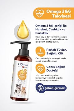 Immune Booster for Cats and Hair Casting Anti-Shedding Set (Fish oil - Drop - Tablet)