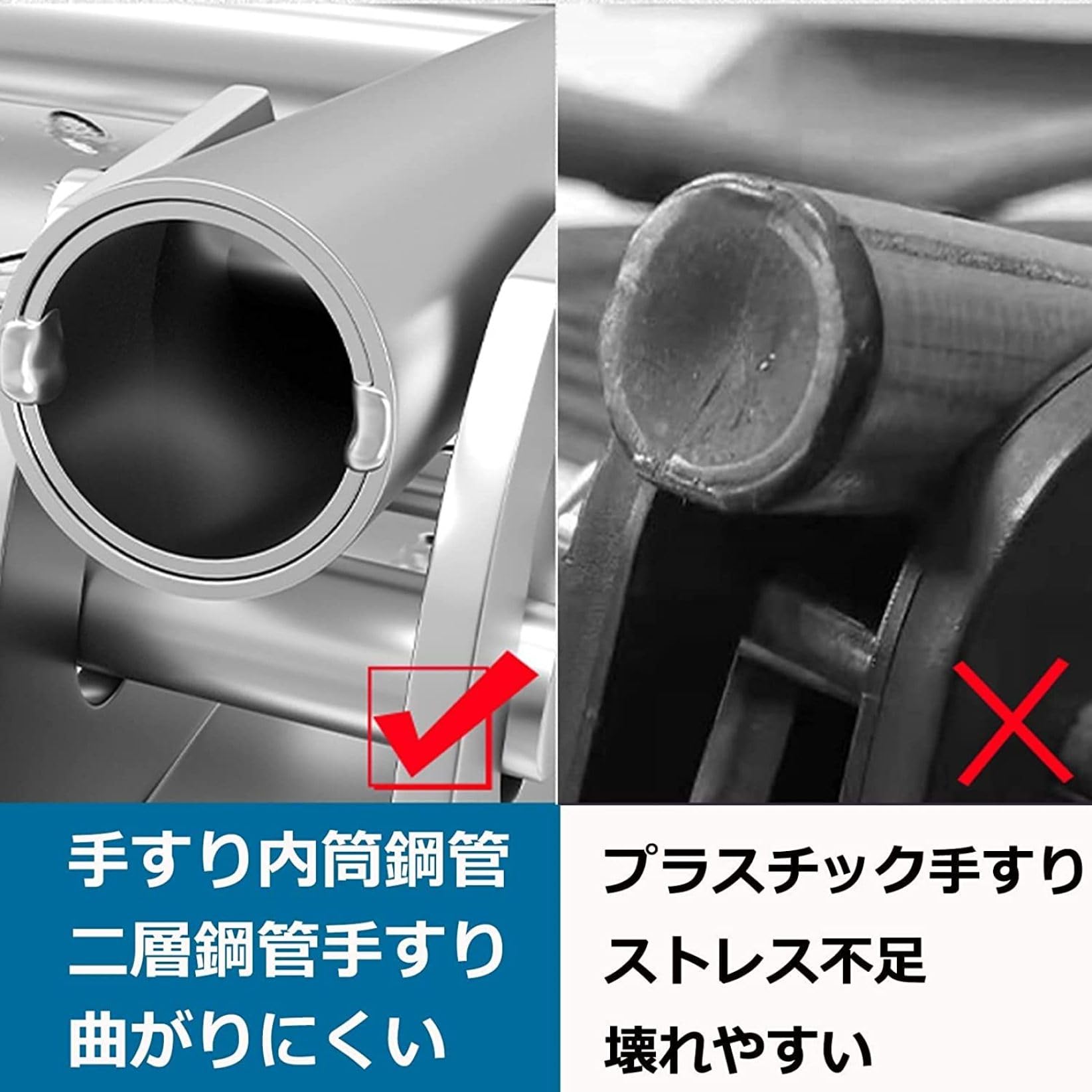 Amazon.co.jp: キャリーカート 台車 荷台 耐荷重 250kg 折畳み 静音