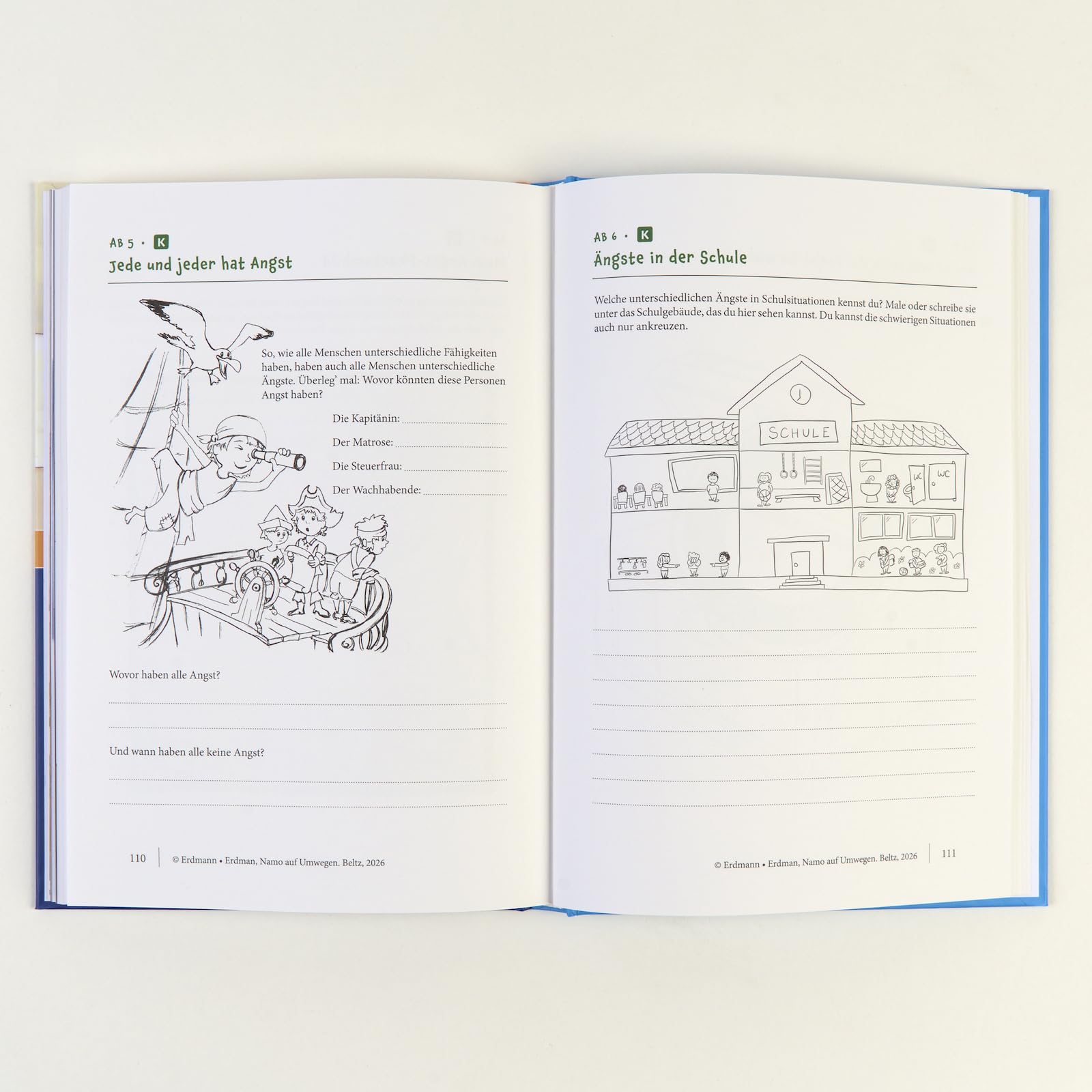 Namo auf Umwegen: Ein Kinderfachbuch über Schulangst und Schulabsentismus. Mit E-Book inside und Arbeitsmaterial (Beltz Therapie4Kids)