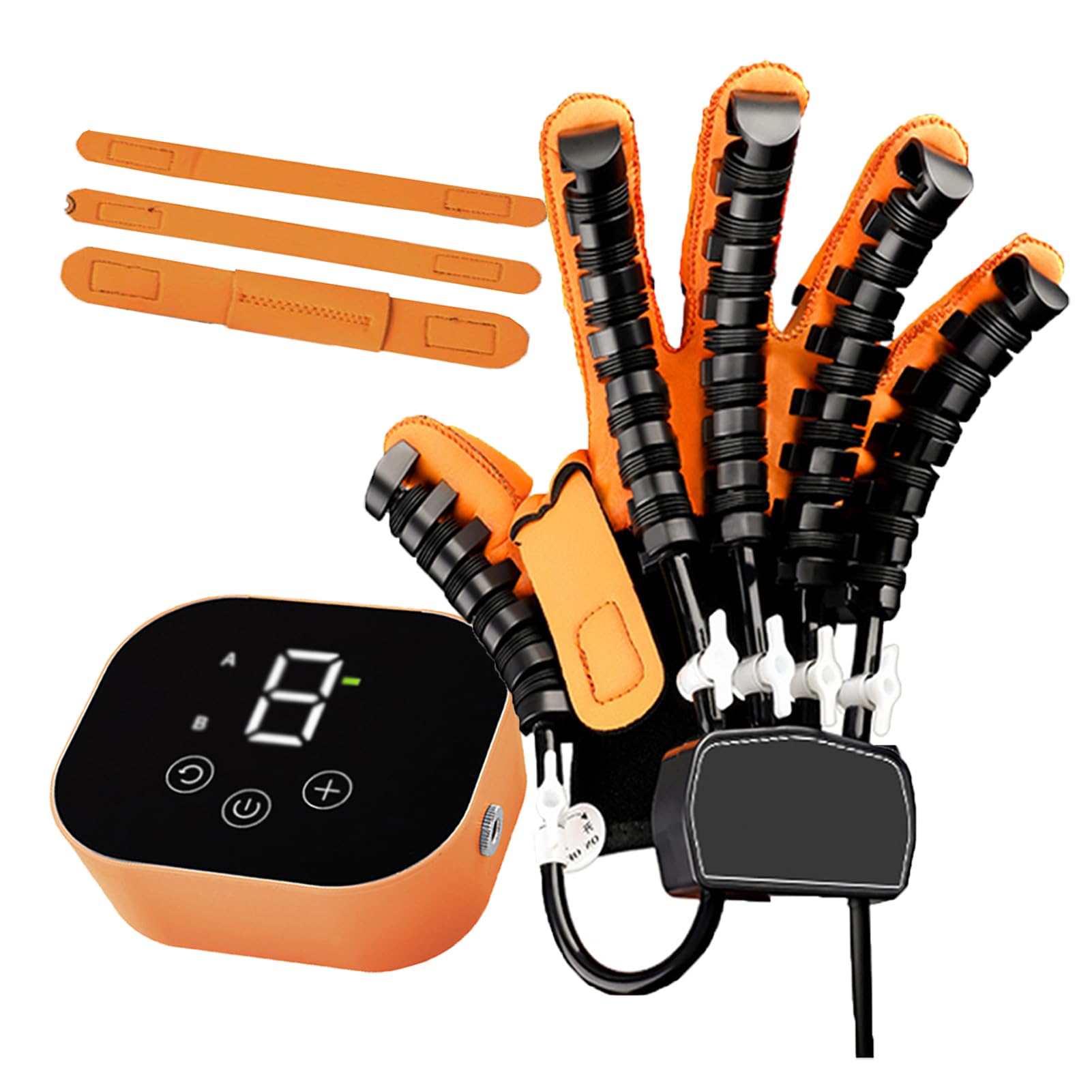 Stroke Glove Hand Rehabilitation Robotic Soft Gloves, Stroke Patients Physical Therapy Equipment, Finger and Hand Function Workout Recovery Device, for Hand Function Recovery