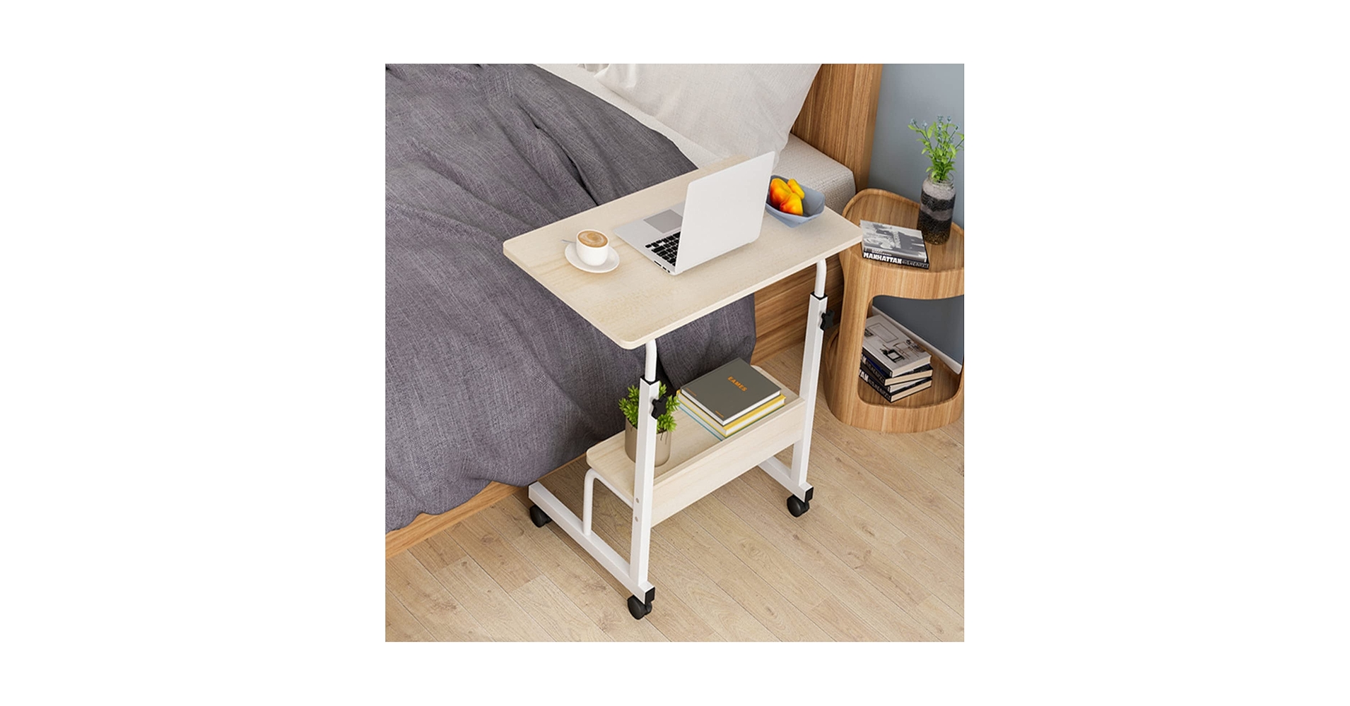 Amazon.co.jp: サイドテーブル キャスター付き キャスター ミニ