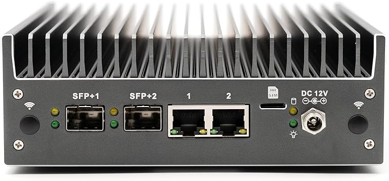 Protectli Vault Pro VP2440 with coreboot - 4 Port, Micro Appliance/Mini PC - Intel N150, 2X 10G SFP+ NICs, 2X 2.5G NICs, DDR5 RAM, 32GB eMMC on-Board, M.2 SATA SSD Storage, AES-NI, Barebones