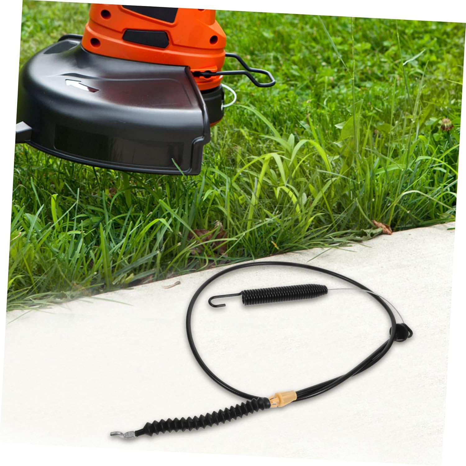 Lawn Mower Throttle Control Cable Easy Installation Replacement for Models Durable and Versatile Lawn Care Accessory