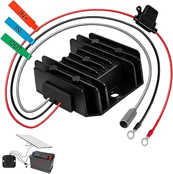 Guhiwk Starlink Mini 12V Adapter, Starlink Mini DC Step Up Converter | 9V-28V to 30V 3.5A with Female Power Cord, Starlink-Mini Power Supply for RV, Truck, Marine, Camping&Off-Grid