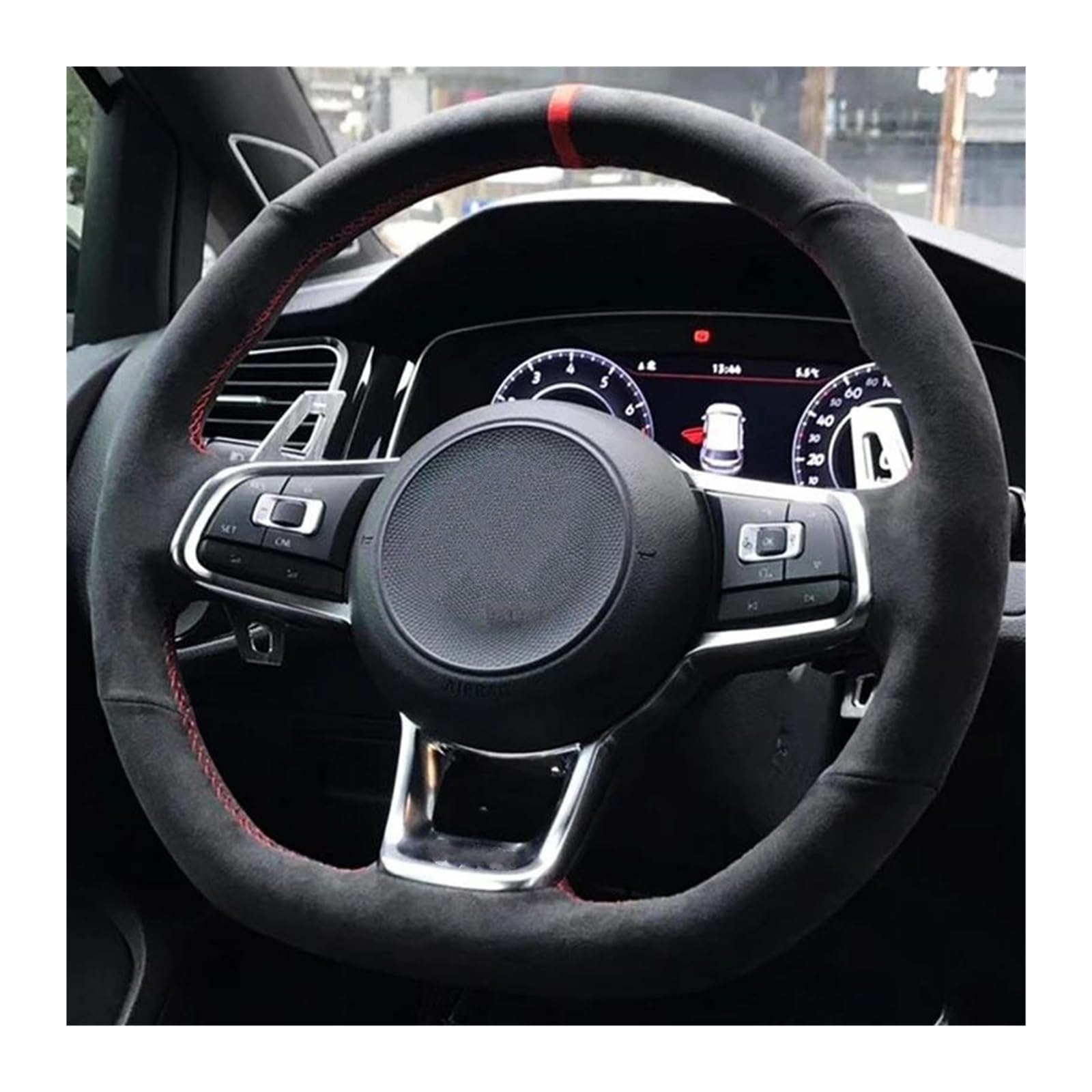 Amazon.co.jp: ハンドルカバー車用 ゴルフ 7 用 GTI用ゴルフ R 用 MK7