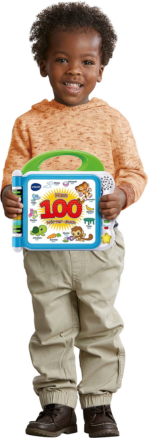 VTech 80-601504 - Libro per bambini con 100 parole, colore: Nero