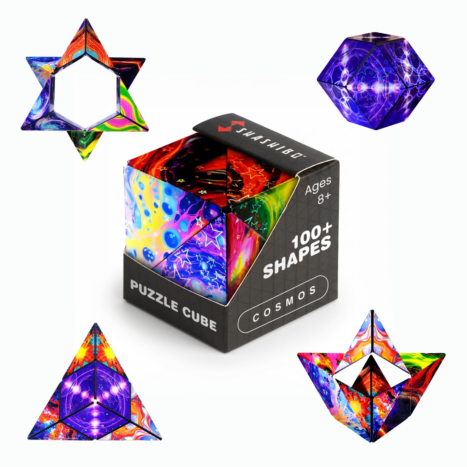 Amazon.com: Shashibo DODECA Magnetic Puzzle Cube, Sensory Fidget