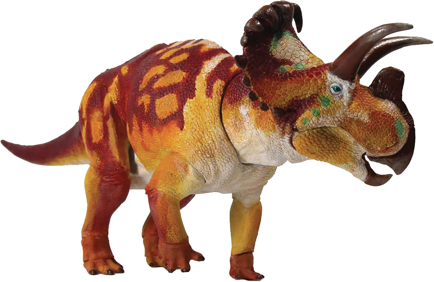 Creative Beast Studio Beasts of The Mesozoic: Ceratopsian Series Wendiceratop 1:18 Scale Action Figure, Multicolor
