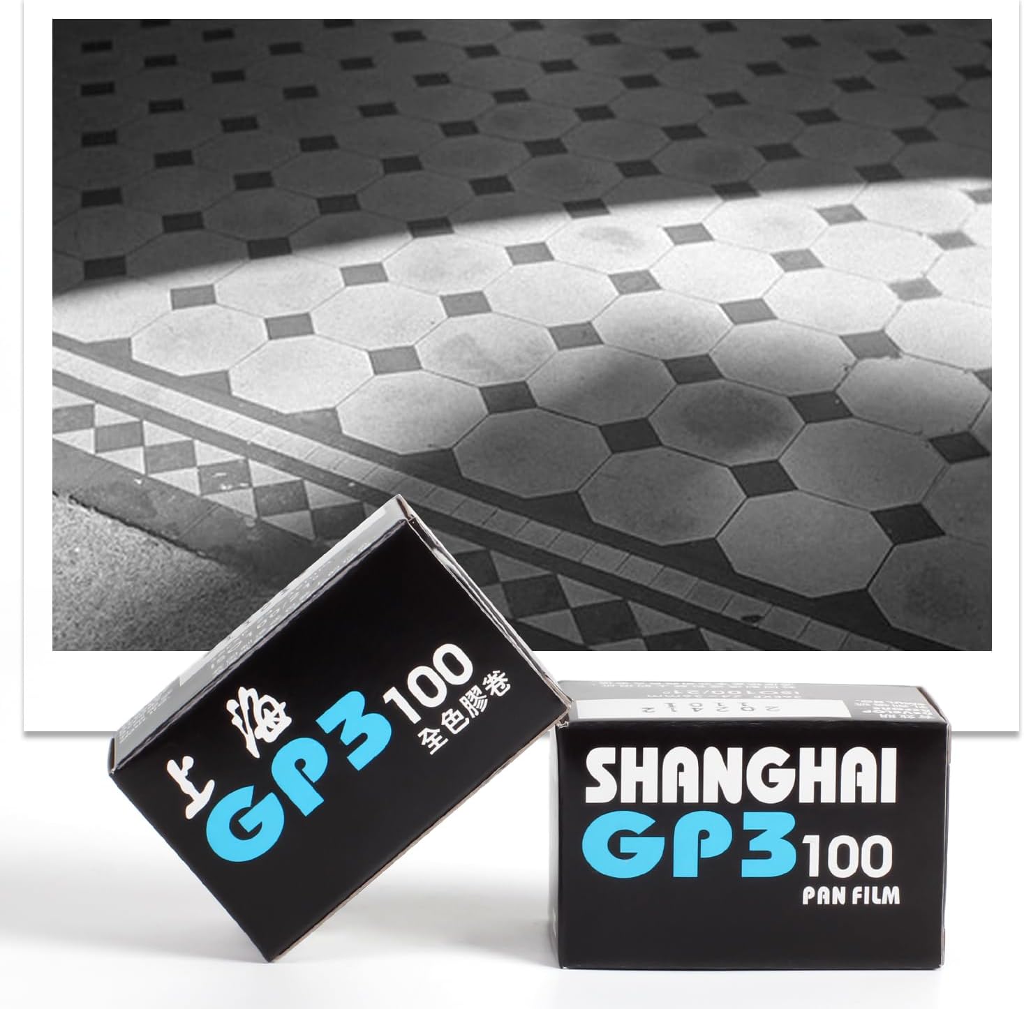 10 Rolls Shanghai Black & White GP3 135 35mm 36EXP ISO 100 B&W B/W Film Auto DX