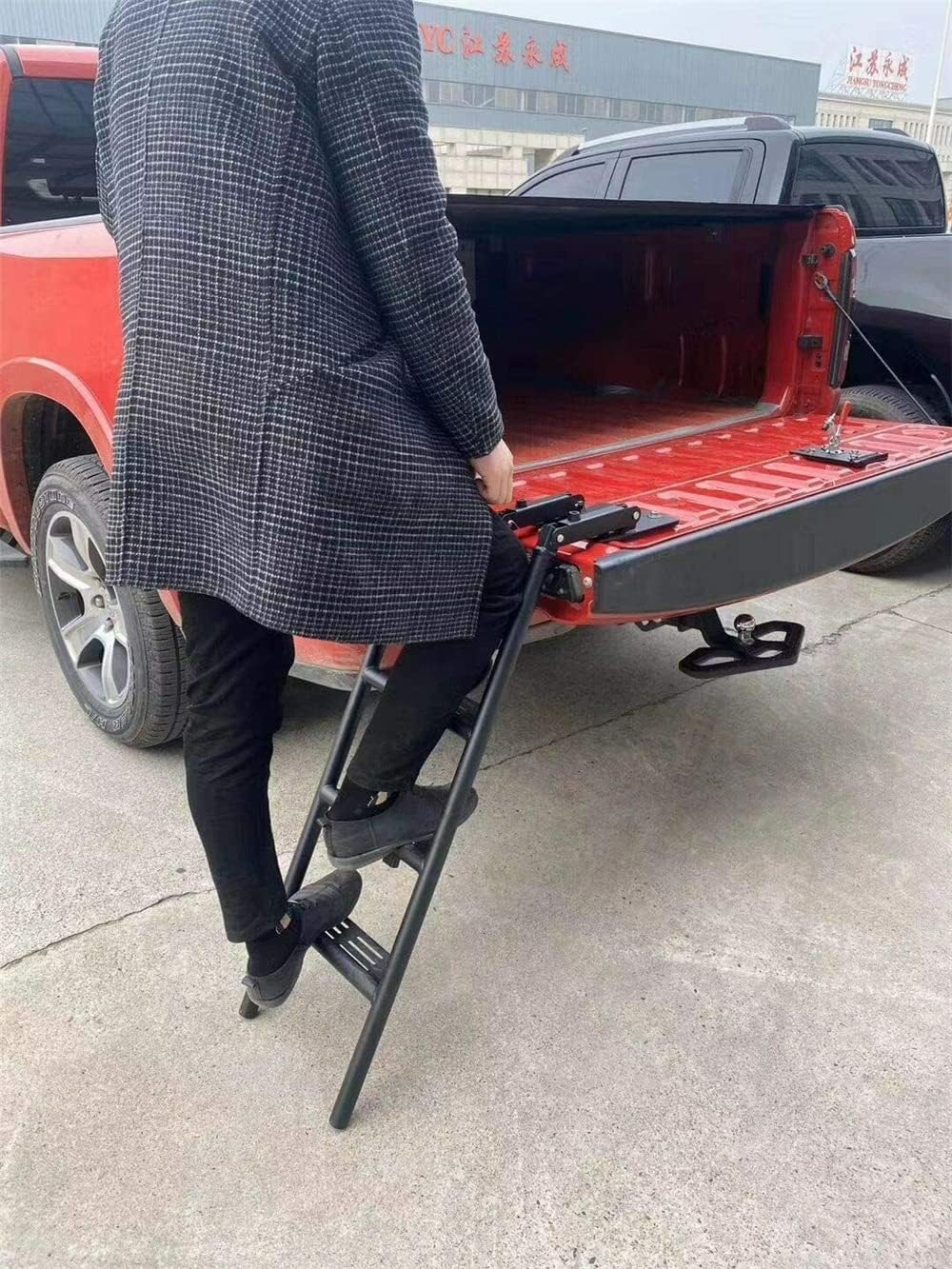 1 Pcs Pickup Truck Auto Step Foot Tailgate Bed Ladder Fit for Ford Ranger 1998-2006