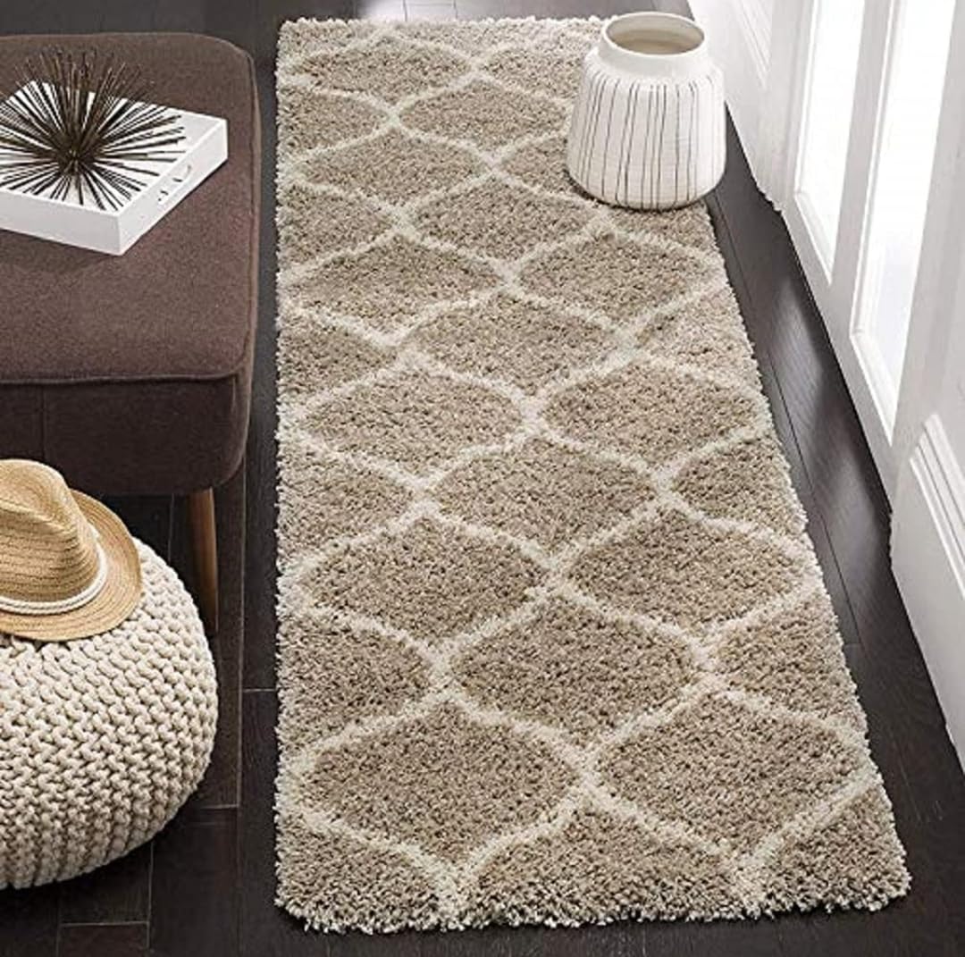 Trendoze DREAMIFY Soft Fluffy Shag Area Rectangular Shape Persian Style Carpet for Bedroom Living Room/Hall/Guest Room/Kitchen/Office Kids Room Dining Room (1.5 X 4) (B0D8G8ZFMM) Amazon Price History, Amazon Price Tracker