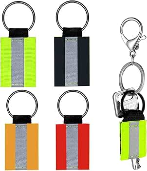 Amazon.co.jp: [DEVENTORZ] 反射キーチェーン リフレクター