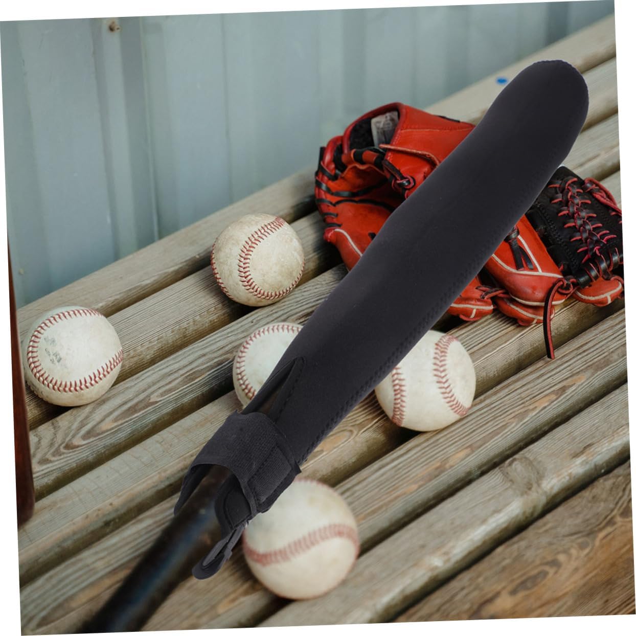 Toddmomy 2pcs Baseball Bat Sleeve Warmer Protector for Baseball Softball Golf Bat Cover Non-Slip Design for Enhanced Performance
