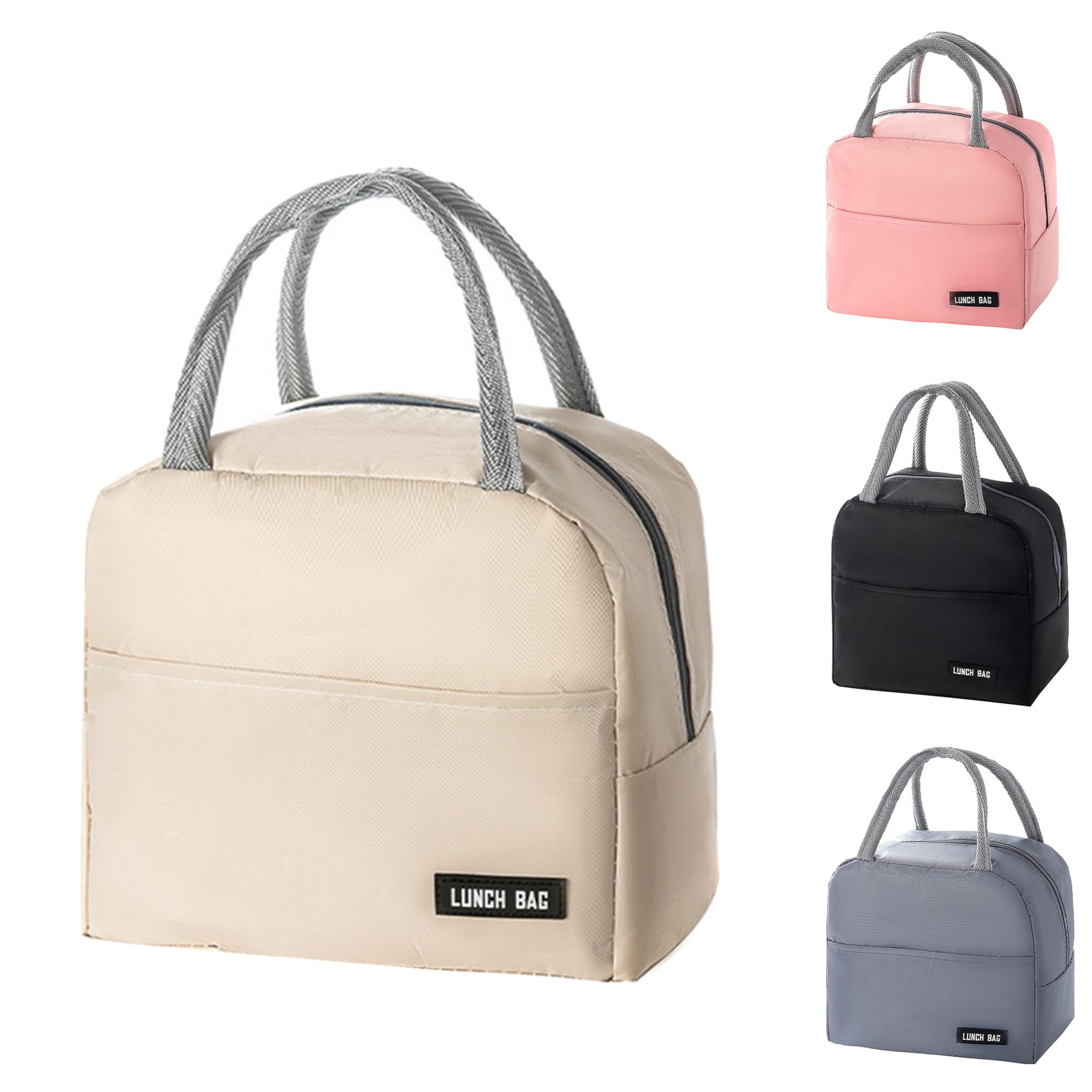 WYSUMMER Lunch Bag, Small Tote Bag Cooler Bag Foldable Reusable Lunch Bag