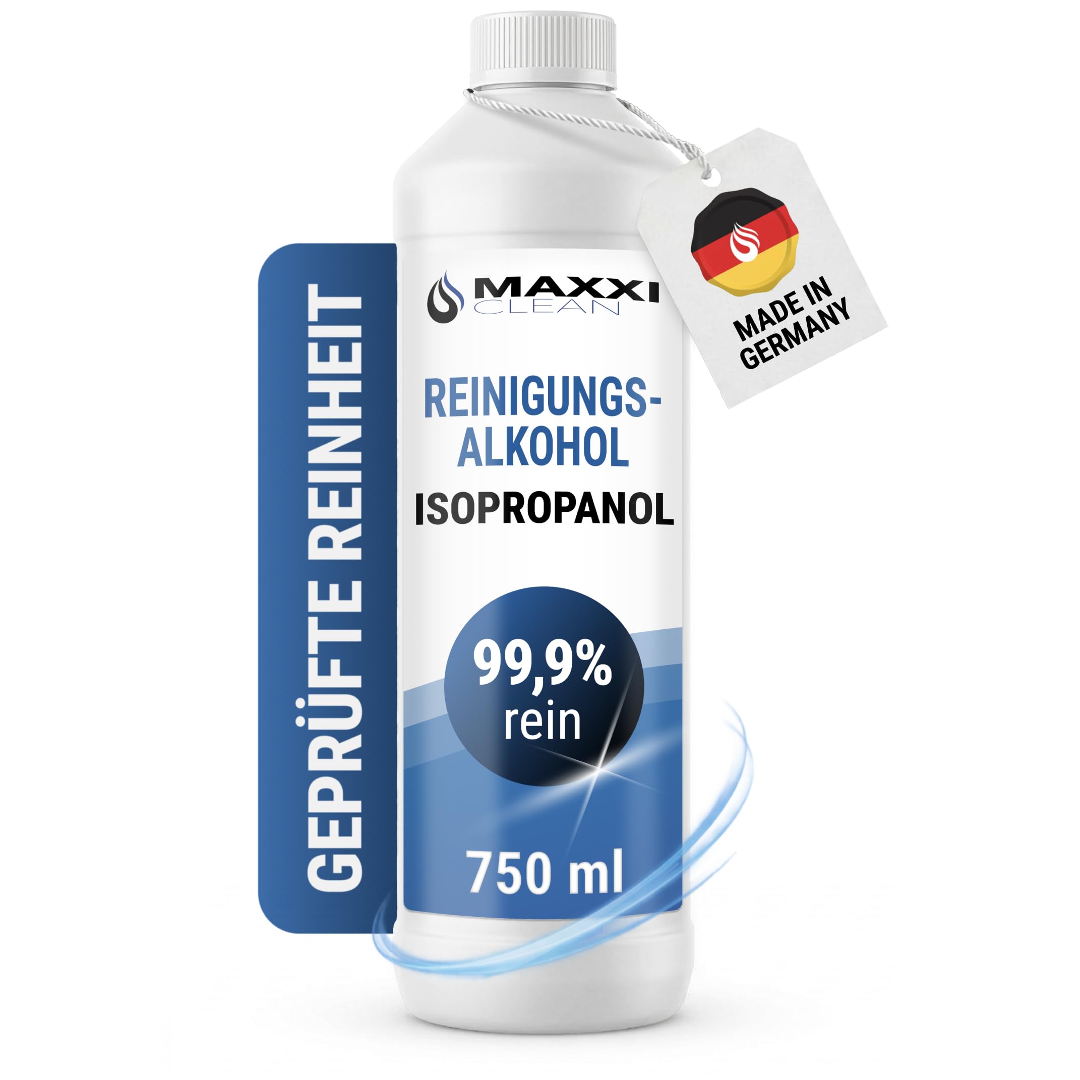 Maxxi Clean Isopropanol Reinigungsalkohol 99,9% 750 ml