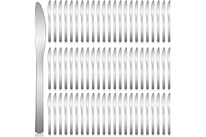 Elegant 150-Piece Stainless Steel Knife Metal Cutlery Set for Dining Excellence