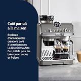 De'Longhi La Specialista Arte Evo EC9255.T Machine à Café en Grains Manuelle avec Fonction Cold Brew, Mousseur à Lait Manuel My Latte Art, Inclus Kit de Barista, Contrôle de Température, 1450W, Titane - 2