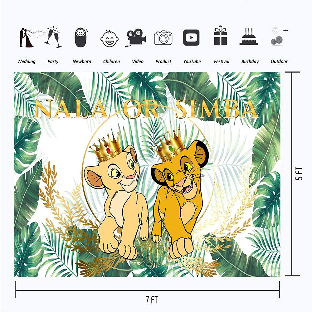 Nala Baby Shower Backgrounds