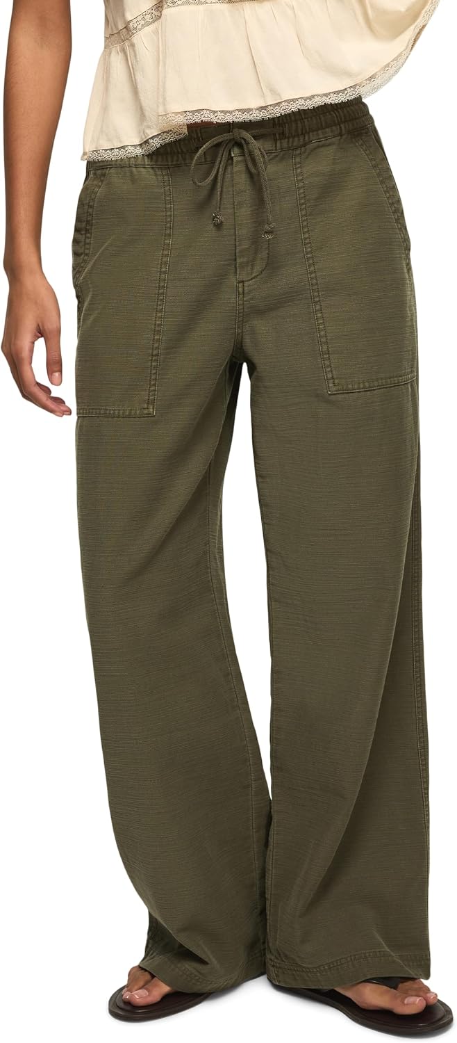 Lucky Brand Women's Wide Leg Utility Pant
