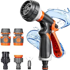 Tubo Raccordi Spray Ugello Pistola Spruzzatore Giardino Tubo - Foto 8