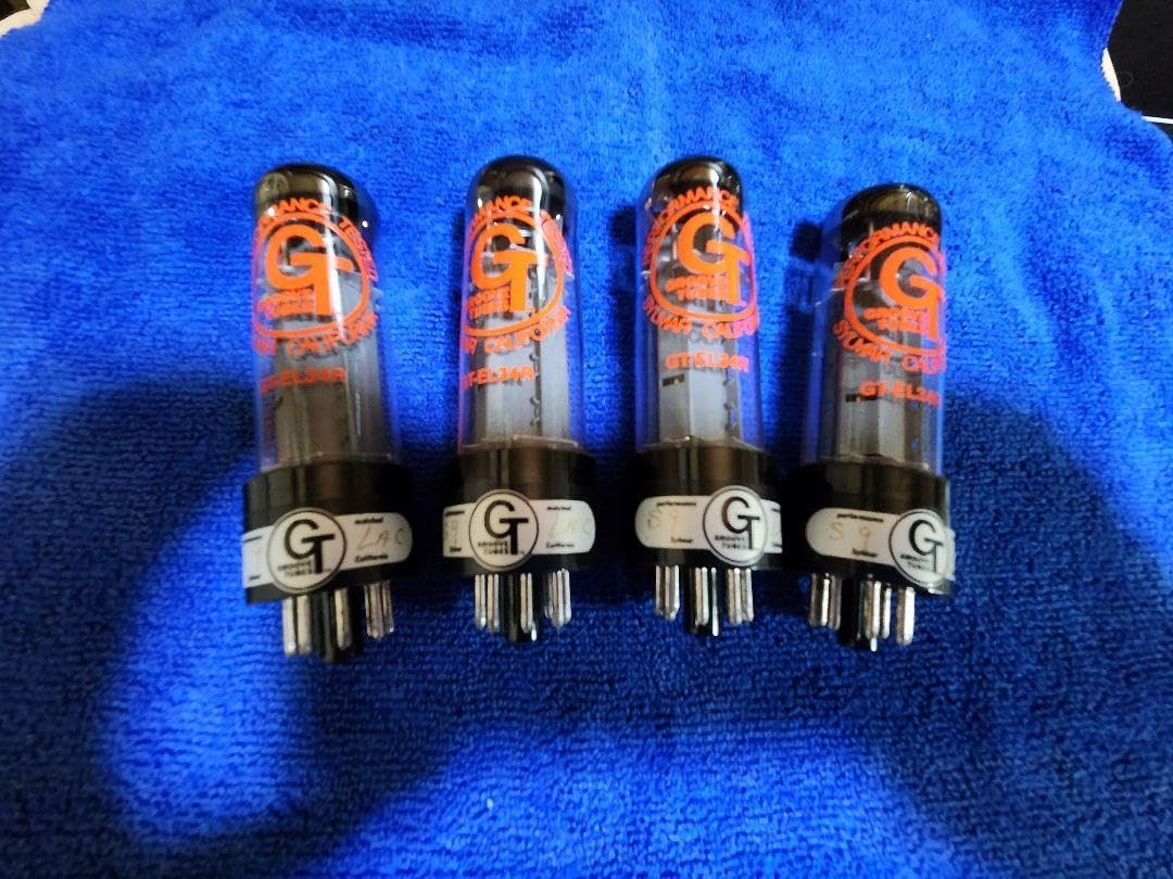 新品 未使用 Groove Tubes GT-EL34R 4本組 パワー管 Groove Tubes GT-EL34R 4本組 パワー管 新品 未使用 Groove Tubes GT-EL34R