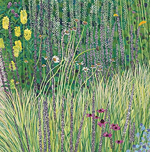 Susan Entwistle ArtMarguerite Greetings Card, 15 cm x 15 cm, Paper, Multicolour, 15 x 15 x 1 cm