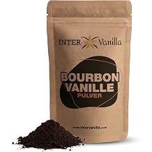 InterVanilla Bourbon vanilla powder 50g vanilla ground from real bourbon vanilla. Vanilla powder from Madagascar without additives
