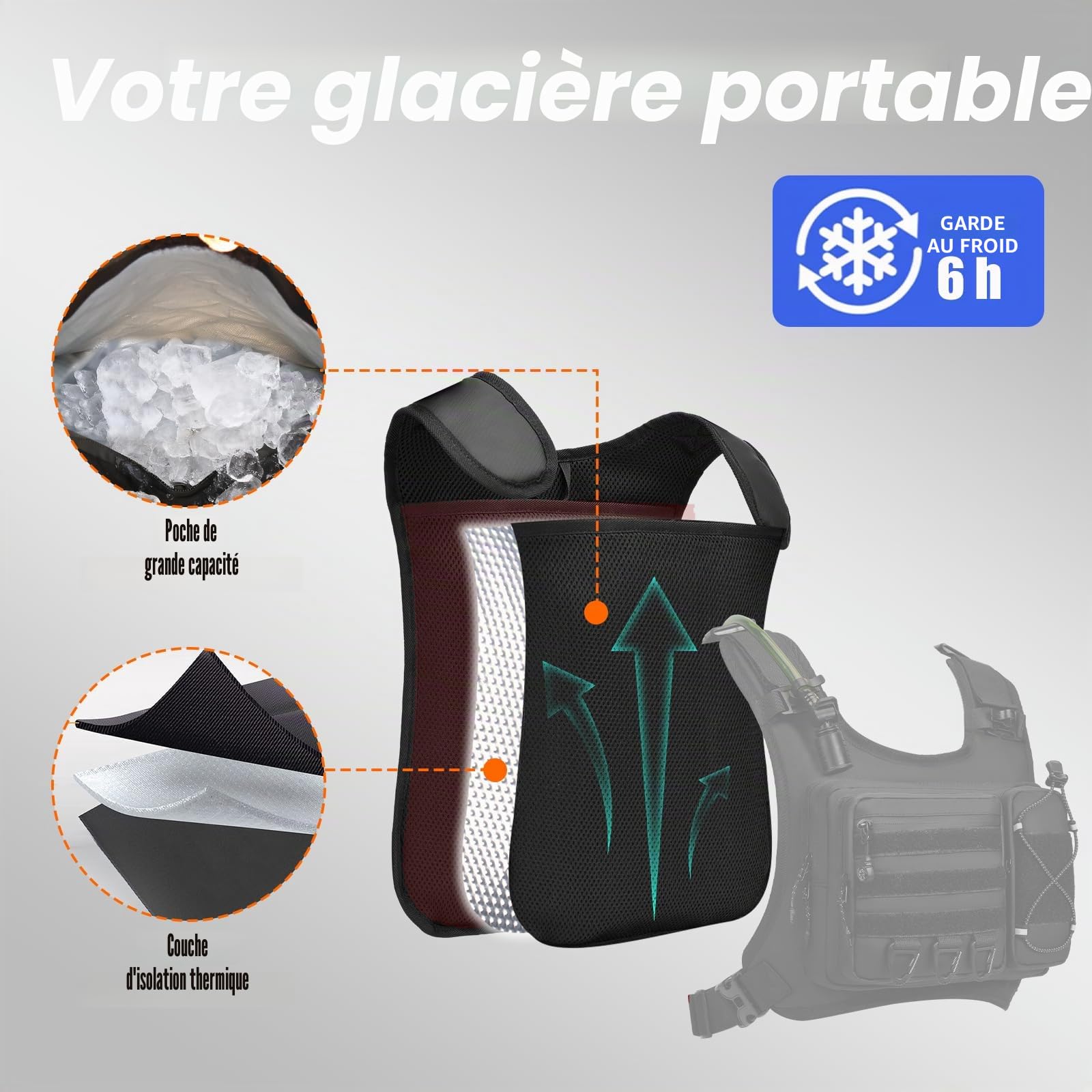 Gilet Hydratation Running Femme avec 2L TPU Poche à Eau, Gilet d'hydratation Tactique imperméable, Sac Hydratation Running, Gilet Course a Pied Femme pour Randonnée Trail Running Vélo Ski