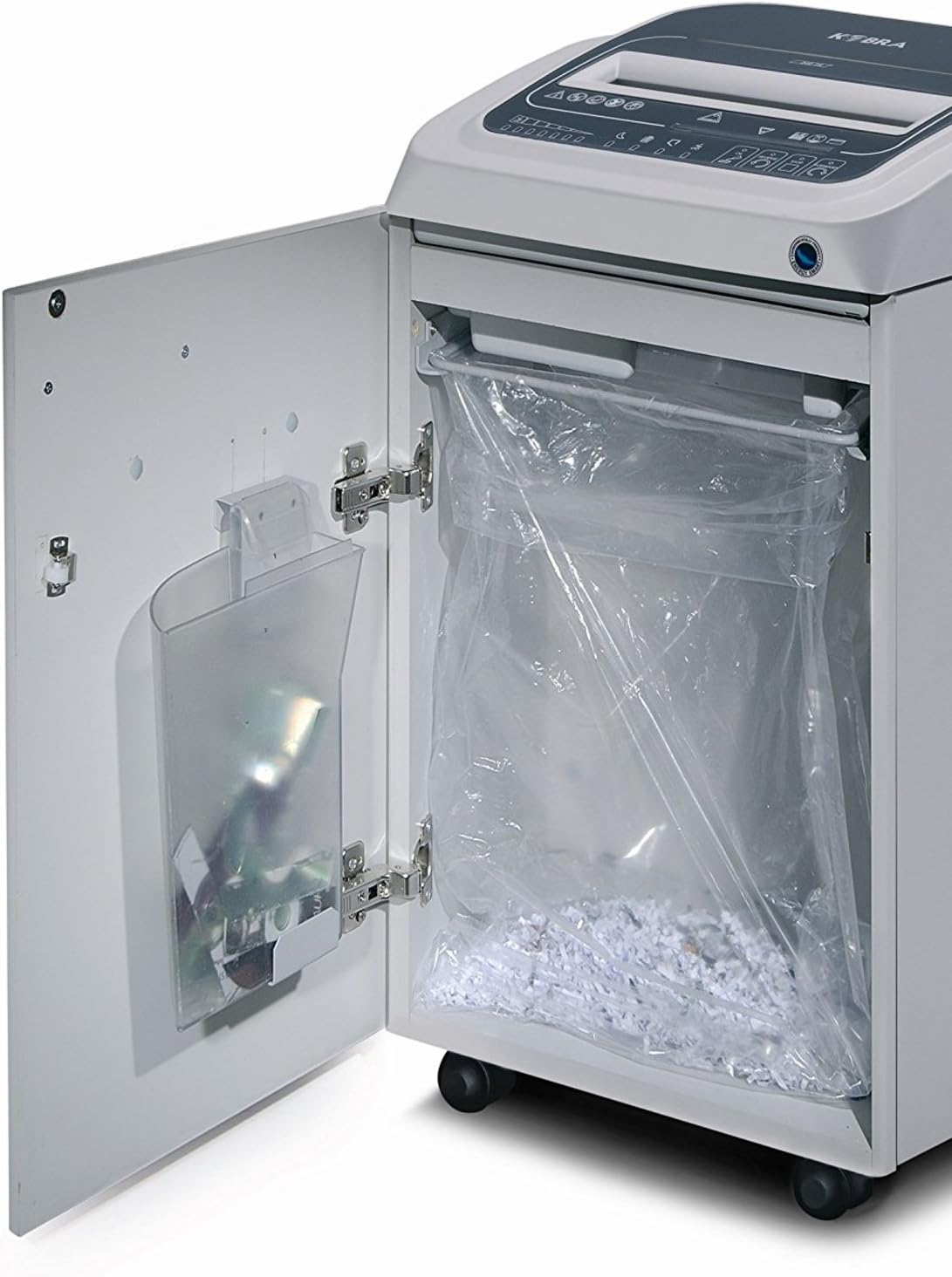 Kobra 260 TS C2 AO Auto Oiler Cross Cut Medium Volume Office Shredder, Shreds Paper, CDs/DVDs, Credit Cards and Credit Cards with Chip, Film in Security Level O-1 T-2 E-2, (115V 60Hz)