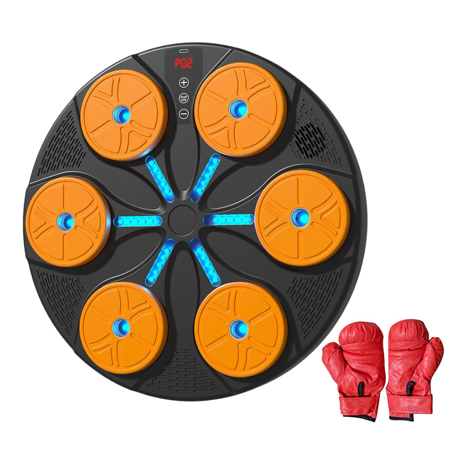 Máquina de Boxeo Musical Entrenador de Boxeo Musical Deportes de Interior Saco de Arena Objetivo Musical Música Electrónica Objetivo de Pared de