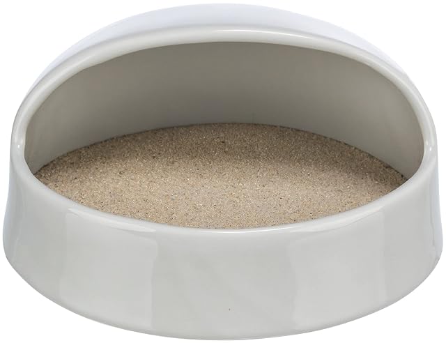 Trixie Bañera de Arena, Gris, 20 × 10 × 16 cm