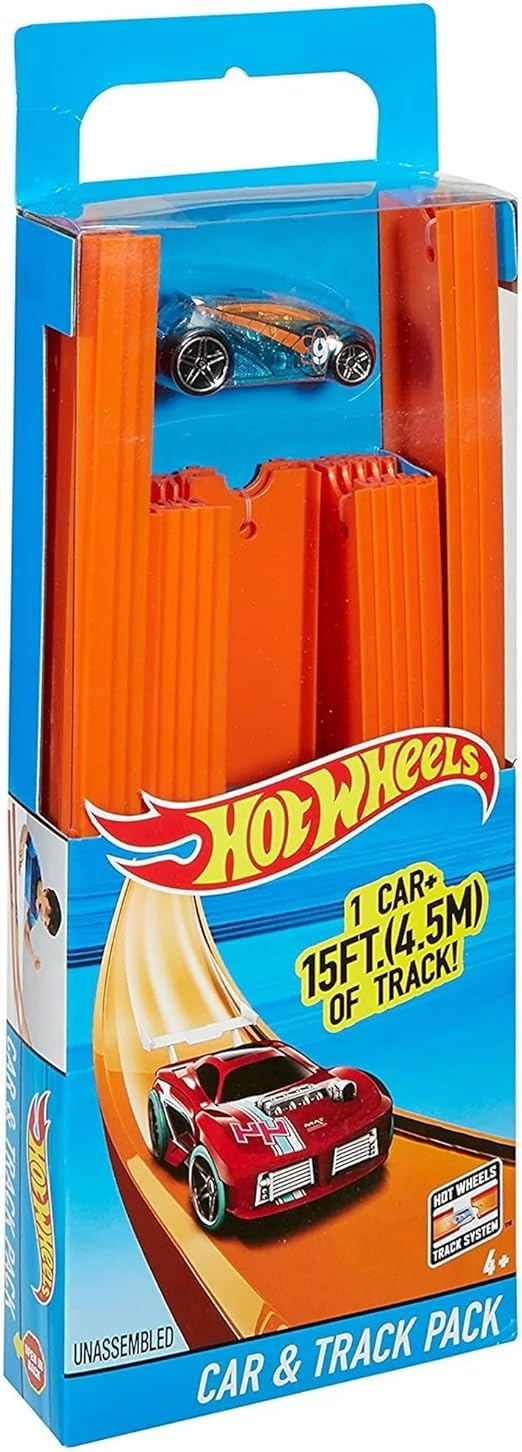 Hot Wheels Bht77 Hot Wheels Car And Track Pack