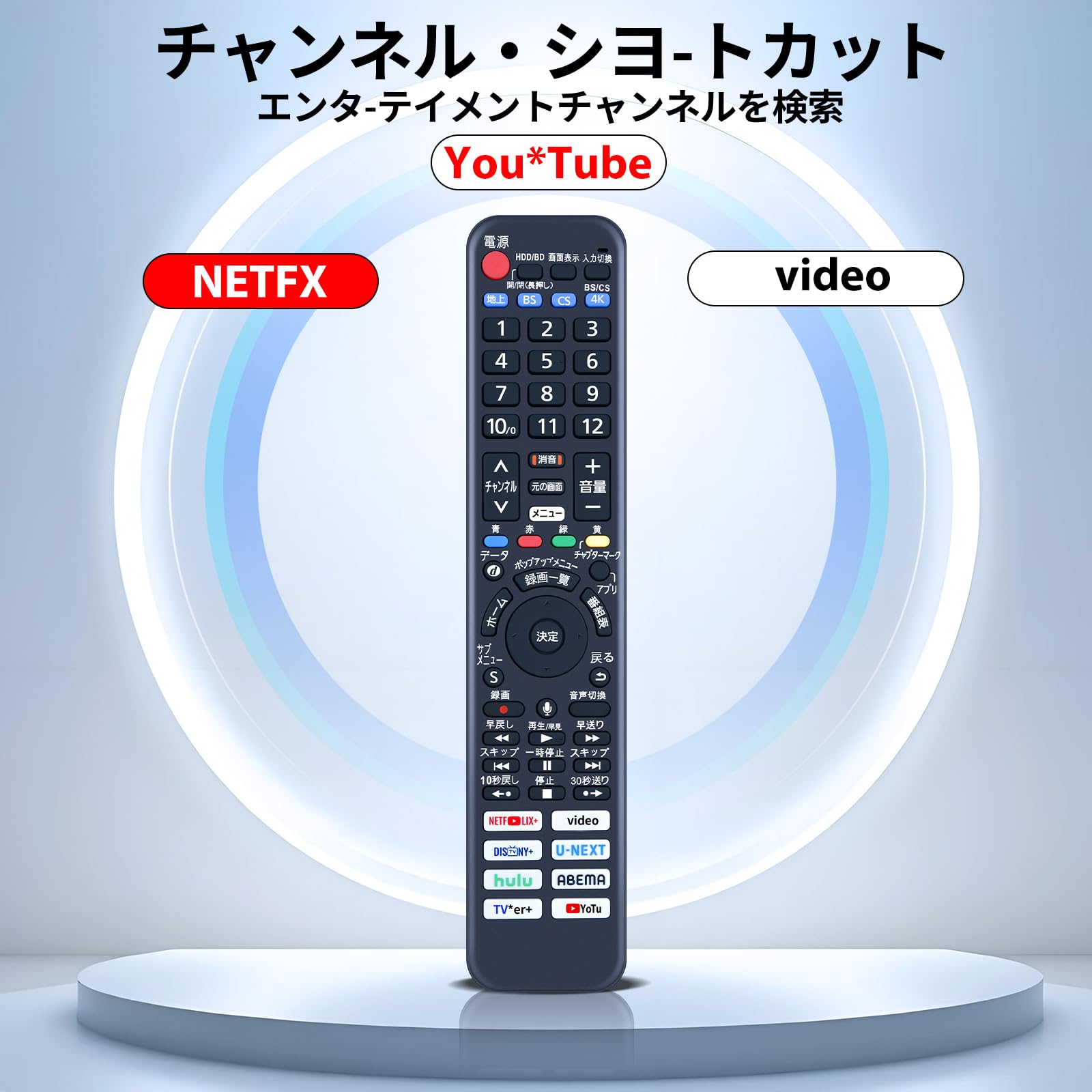 Amazon | テレビリモコン N2QBYA000076 for Panasonic vieraリモコン