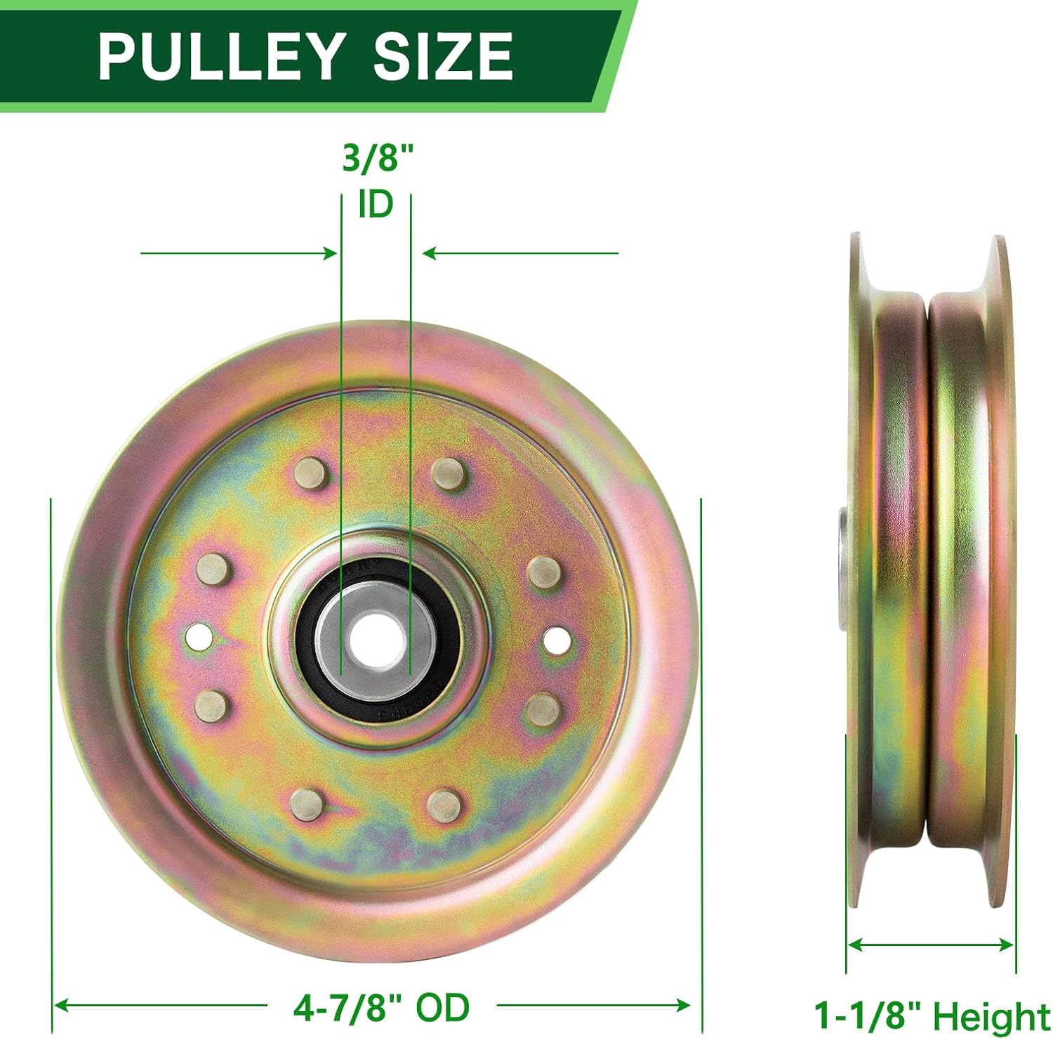 46 inch Mower Deck Rebuild Kit Fit for Cub Cadet LTX1045 LTX1046 Craftsman/MTD LT2000 LT2000 LT2500 Troy-Bilt Horse XP Mower Include (2) Spindle 918-04865 (2) Idl er 956-04129 (1) Be lt 754-04219