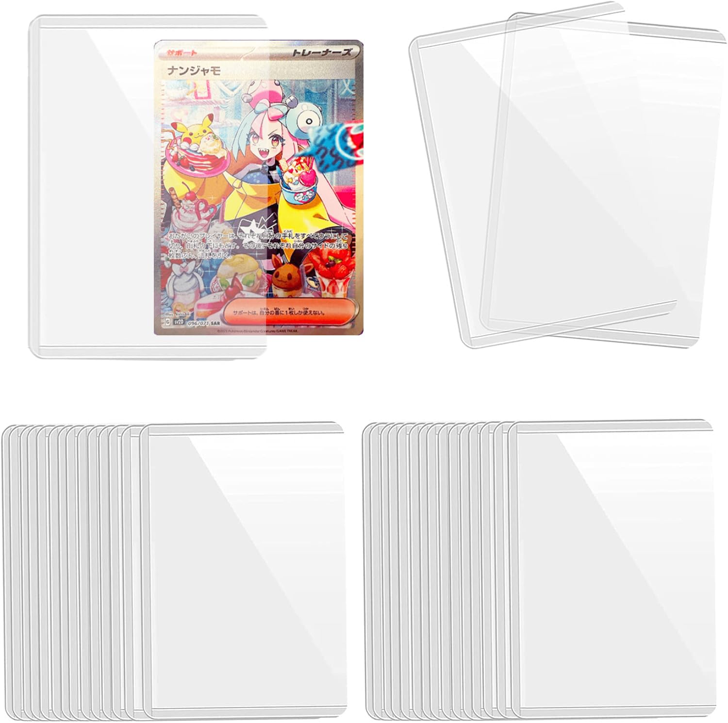 Amazon.co.jp: 30枚横型カードローダー、トップローダー、カード