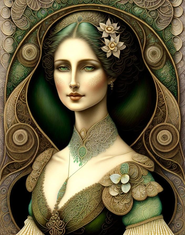 Tableau sur toile 58 x 90 cm femme sépia GerRit pour décoration murale élégante
