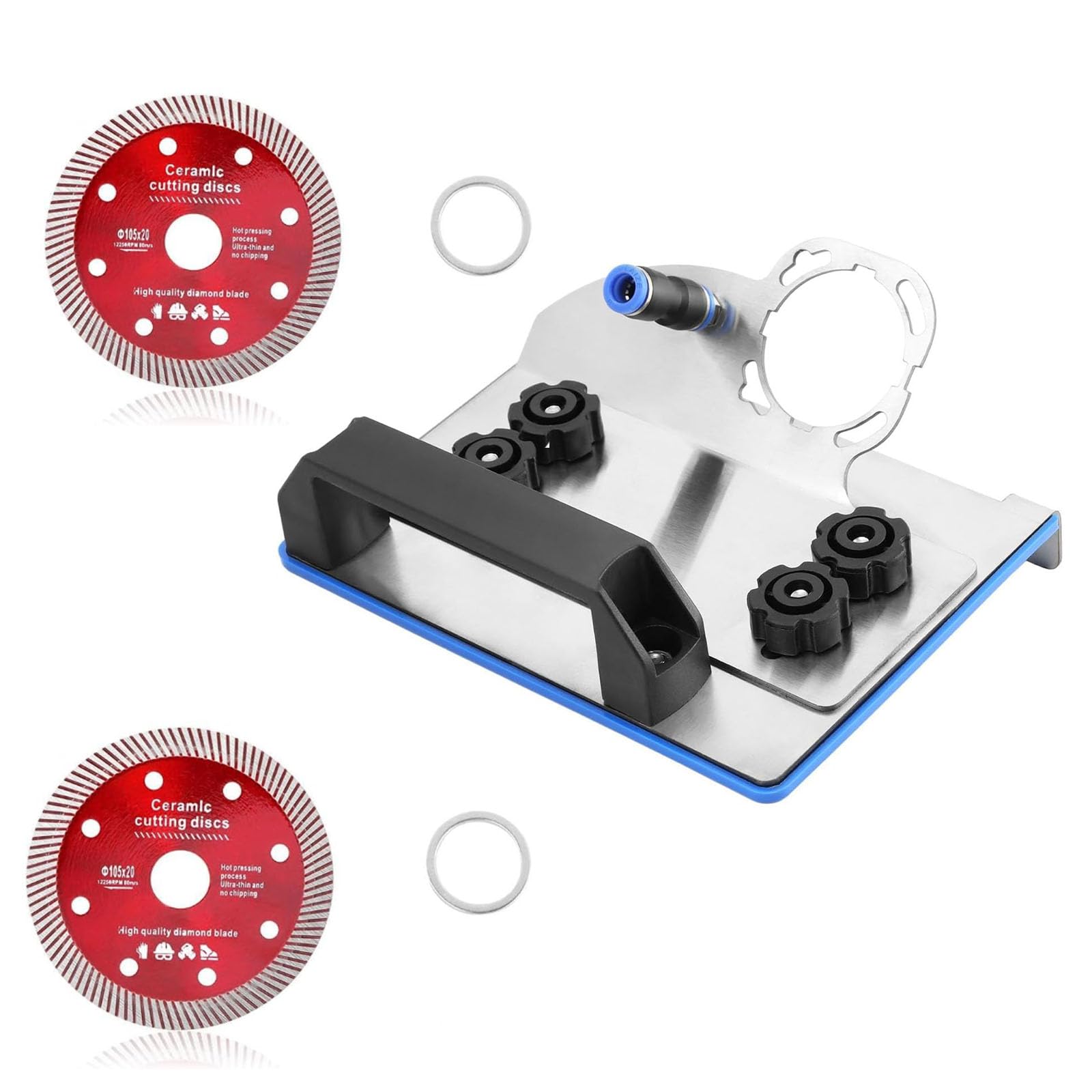 Tile Chamfering Tool, Angle Grinder Stand for 45° Tile Chamfer Cutting