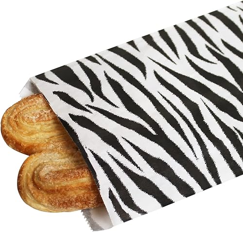 Miniatura 4 de Ikee Design 200 unidades de papel de impresión plana lisa de 4 x 6 pulgadas o bolsas de estraza estampadas para dulces, galletas, mercancía,