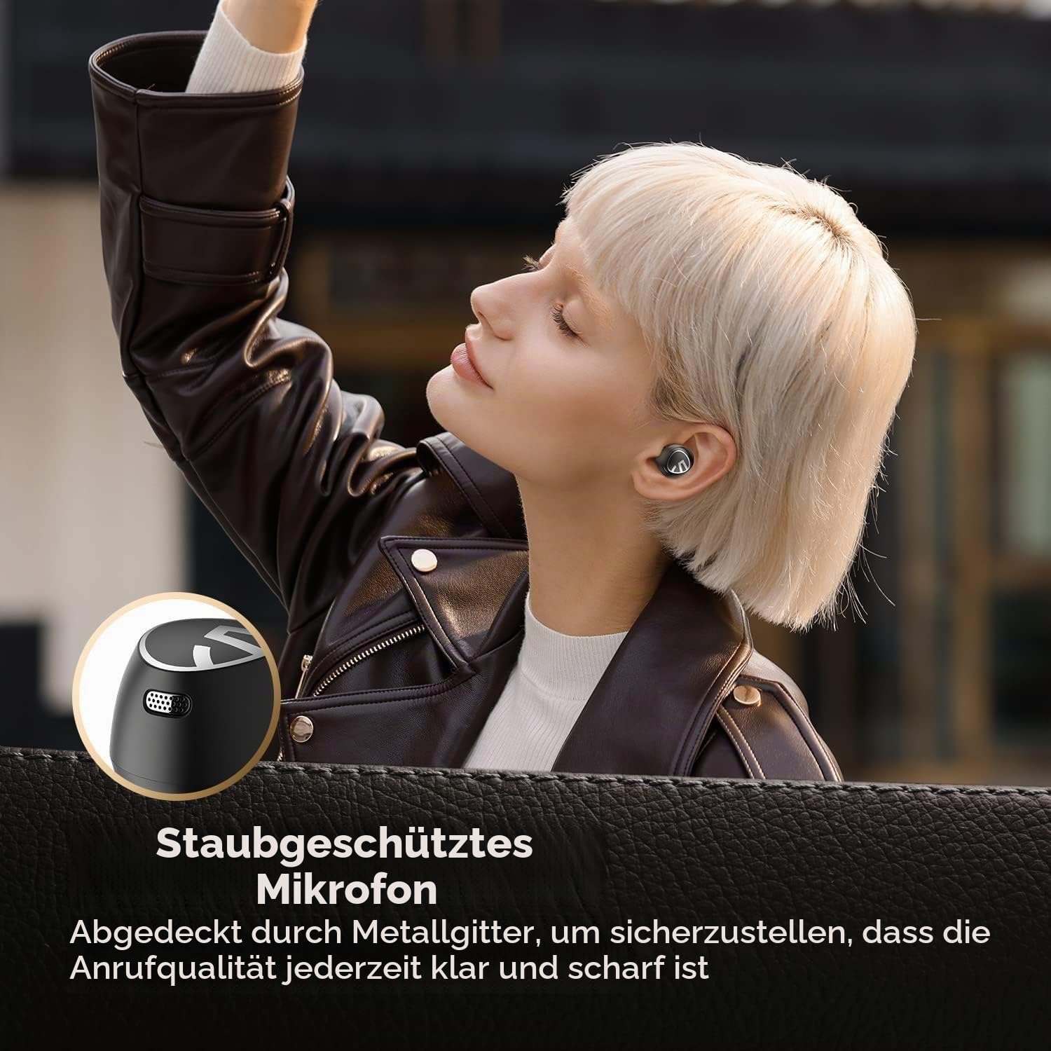 SoundPEATS Free2 Classic Wireless Earbuds with 30Hrs Playtime IPX5 Waterproof Headphones for Sports Stereo Bluetooth 5.1 Earphones in-Ear, Built-in Mic for Clear Calls, Touch Control